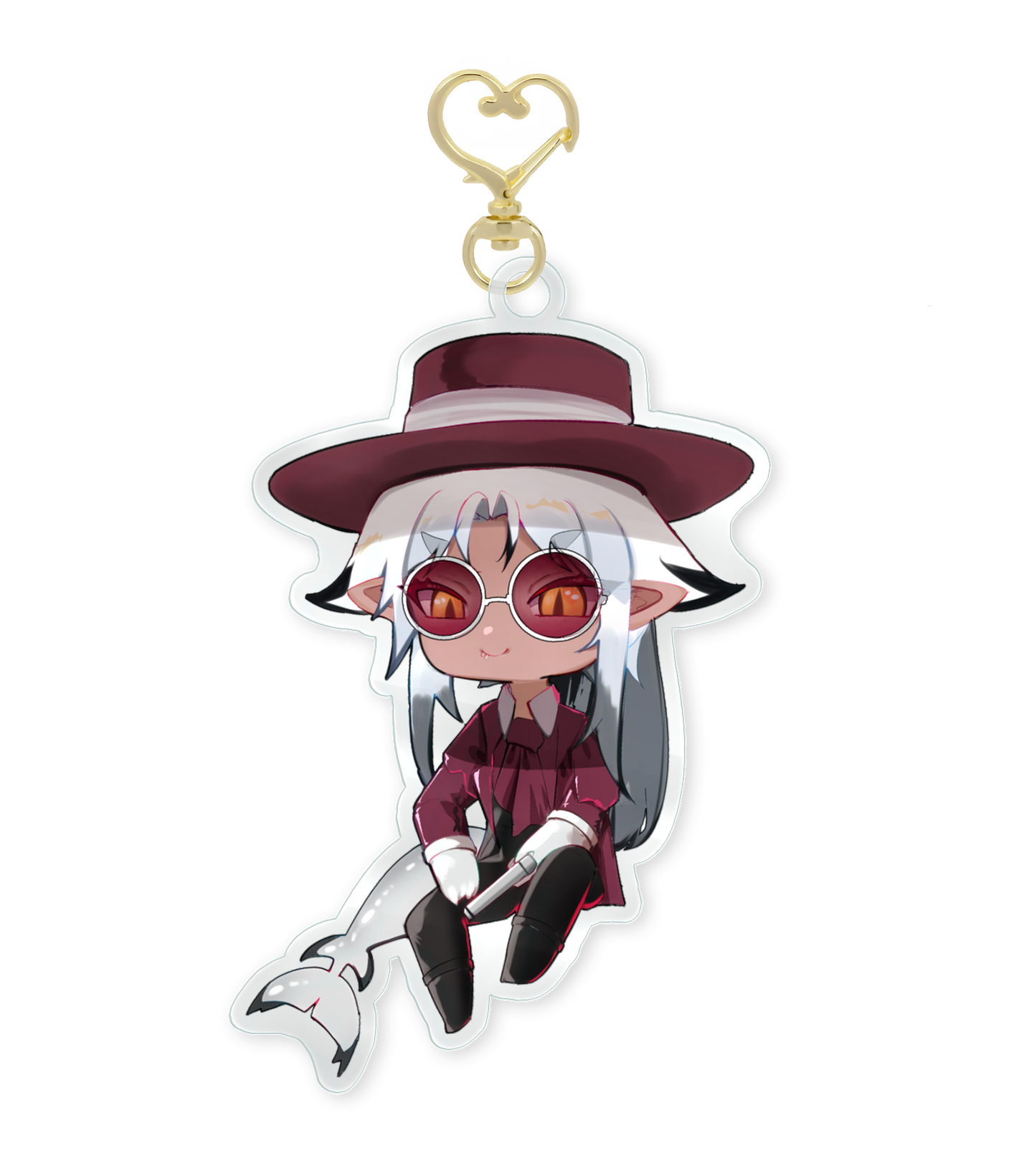 Project Demipact - Terra – VTuber Keychain Charm【Official】