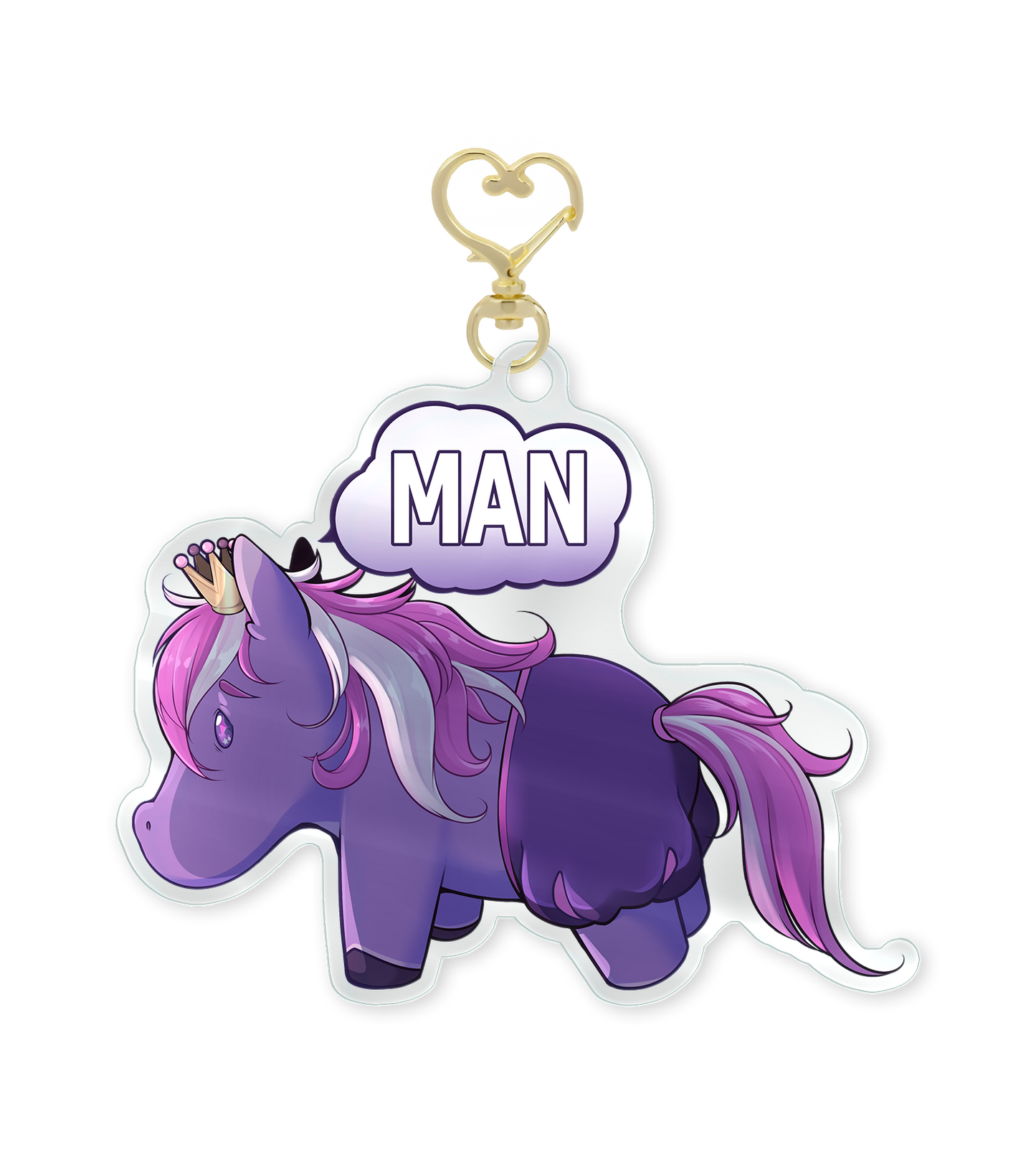 Rima Evenstar "Juan" – VTuber Keychain Charm