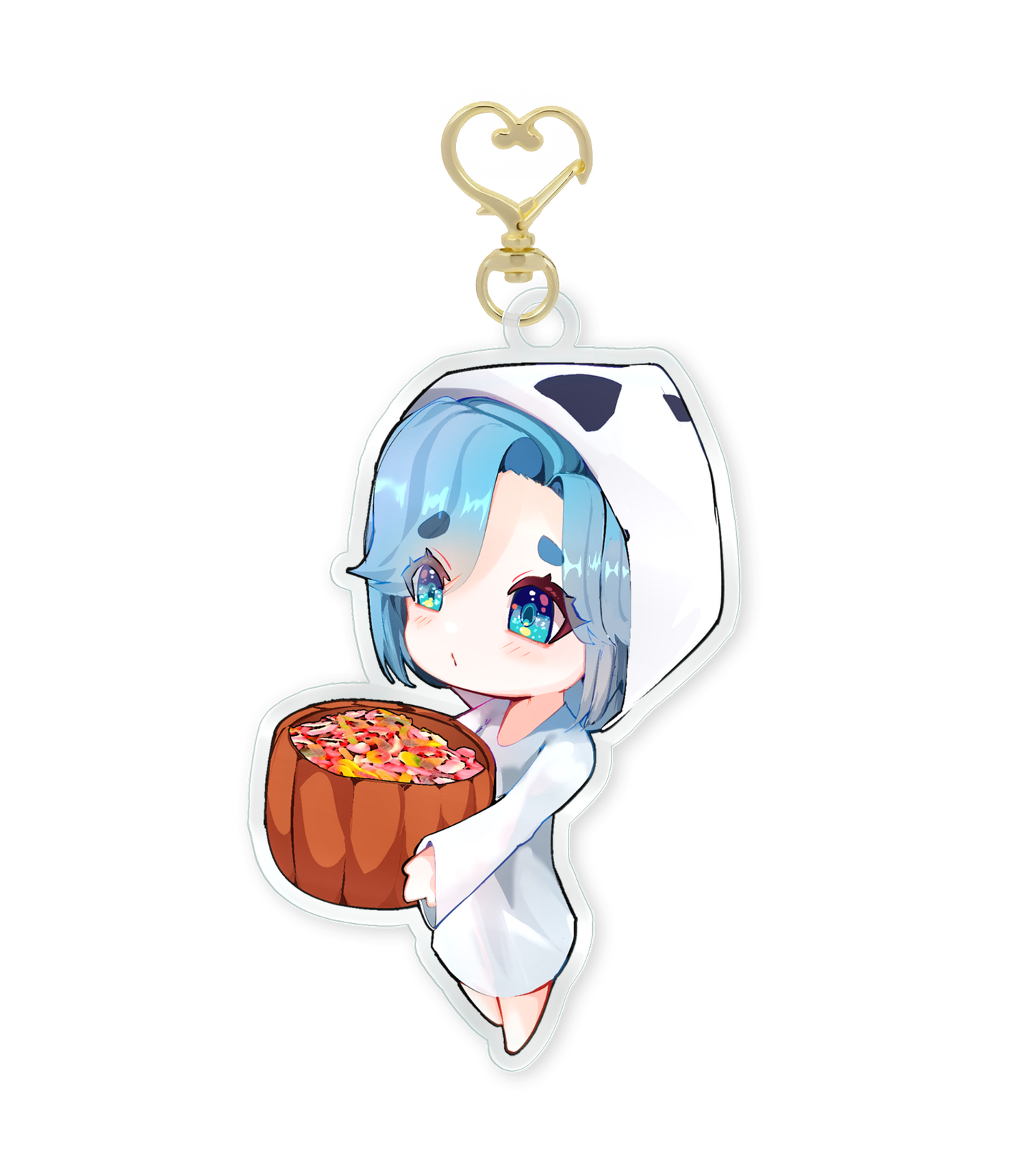 Project Demipact – Kew Dee – VTuber Keychain Charm【Official】