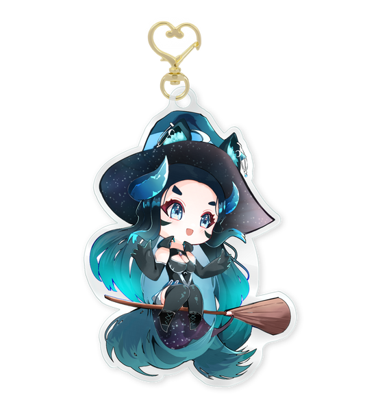 Project Demipact – Kitsu Moonvale – VTuber Keychain Charm【Official】