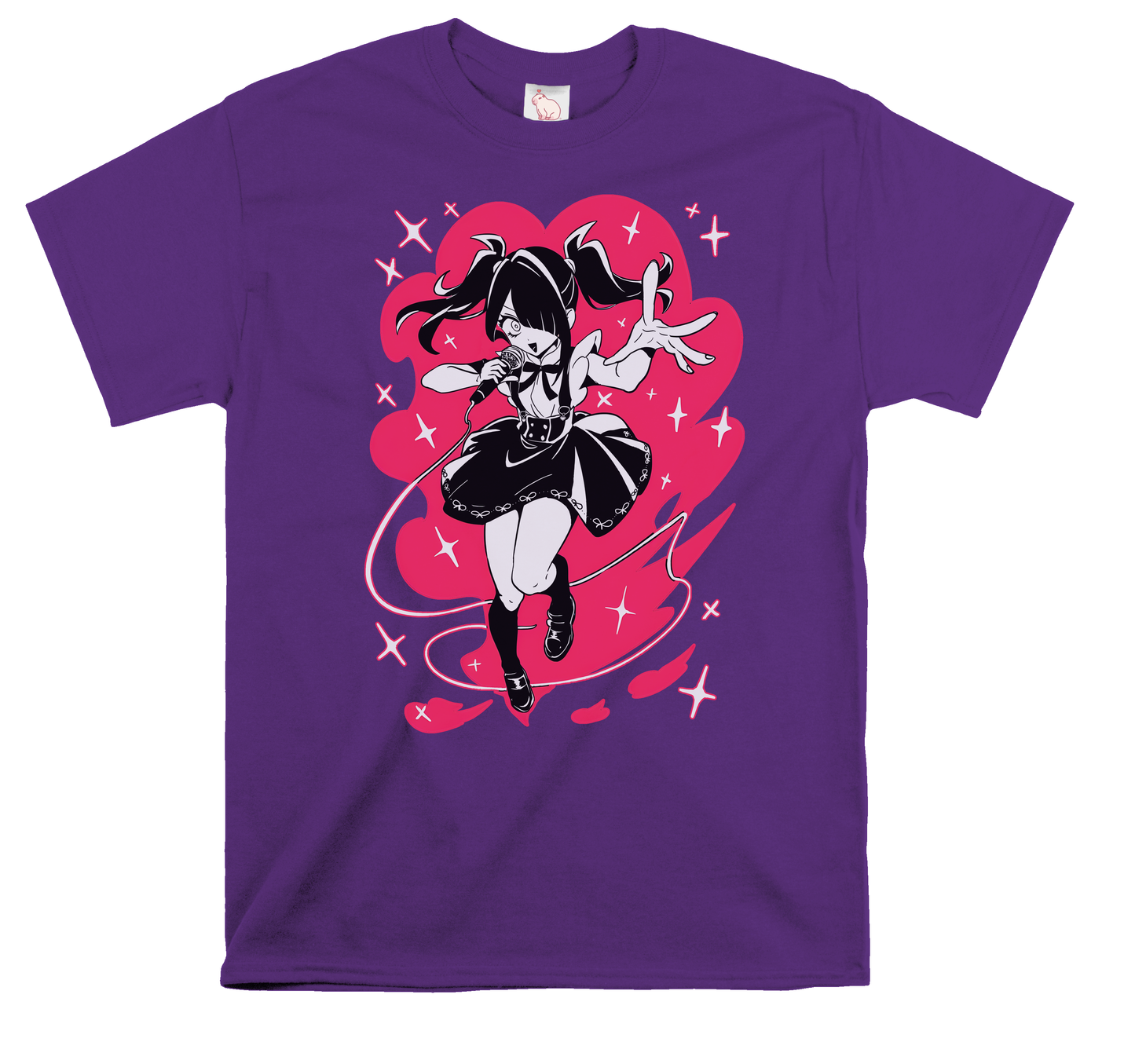 Needy Streamer Ame Chan Shirt - Purple