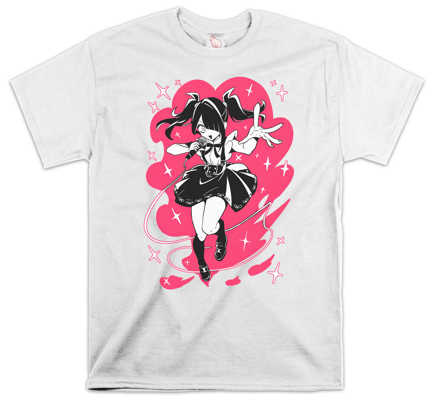 Needy Streamer Ame Chan Shirt - White