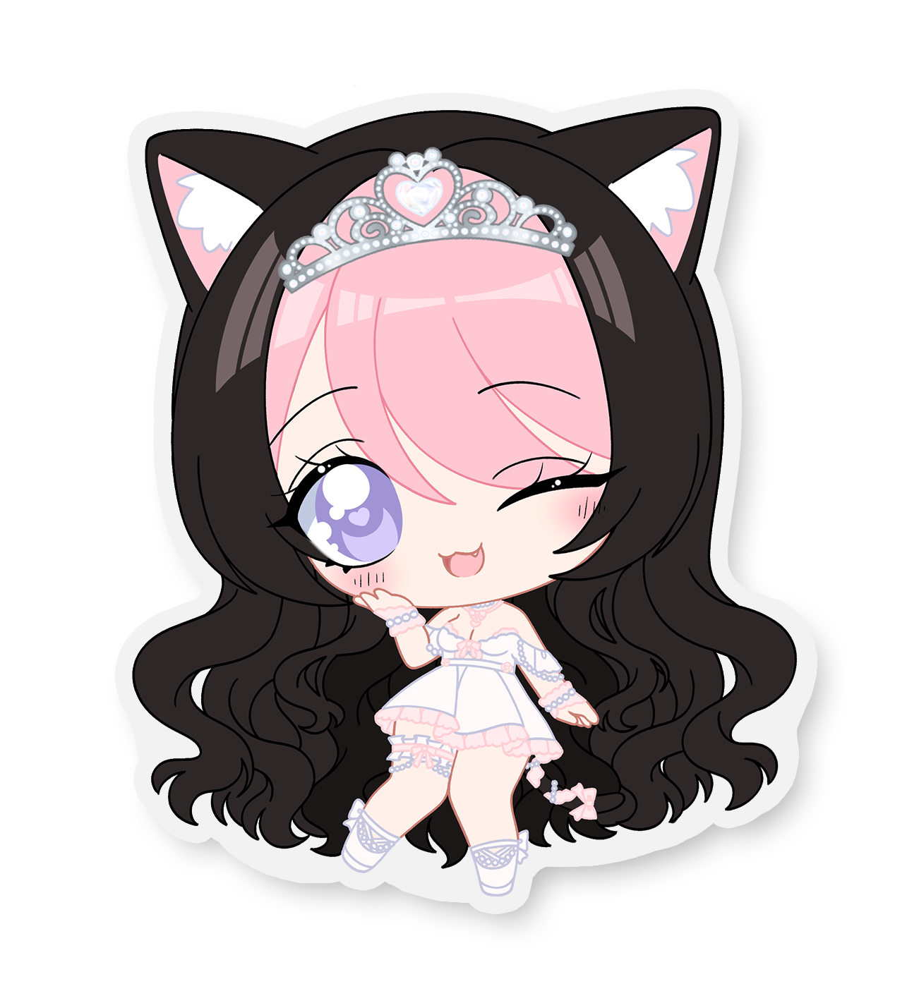 Princess Strawb – VTuber Sticker【Official】