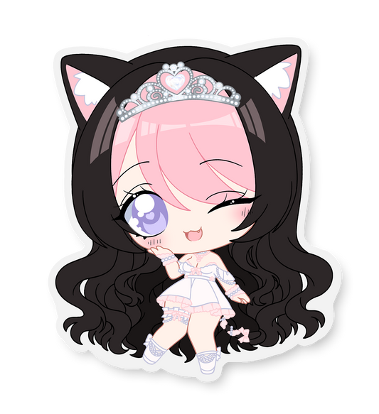 Princess Strawb – VTuber Sticker【Official】