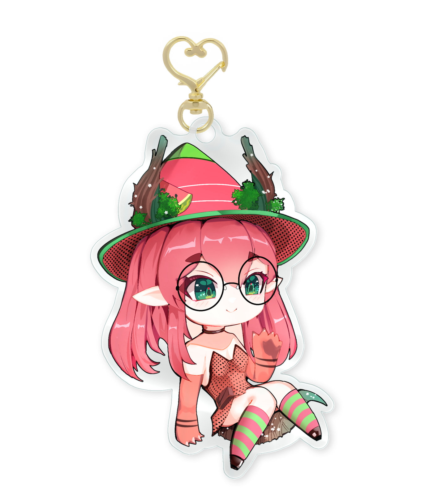 Project Demipact – Melodii Faye – VTuber Keychain Charm【Official】