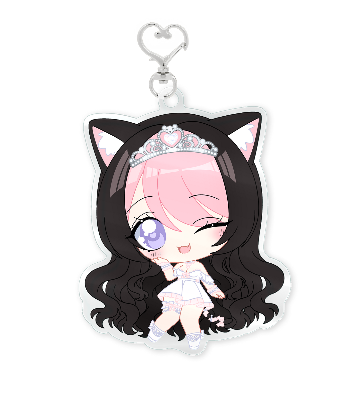 Princess Strawb – VTuber Keychain Charm【Official】