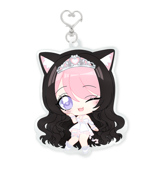 Princess Strawb – VTuber Keychain Charm【Official】